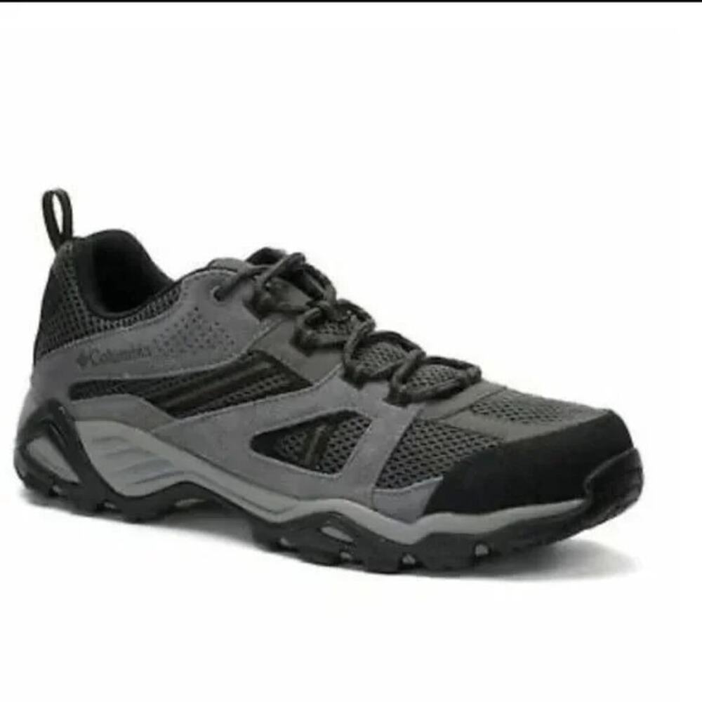 NIB Columbia Hammond Low Mens Size 9.5 Hiking Shoes Sneakers Leather Mesh Trail